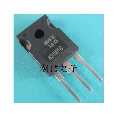 5PCS/LOT W20NB50 W20NK50Z W20NM50 W20NC50 TO-247