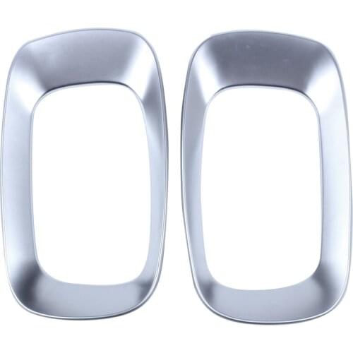 Car-Styling Abs Matt Chrome Car Seat Side Frame Cover Trim Accessories for Land Rover Range Rover Evoque 2012-2015