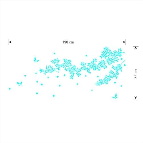 Free Shipping New Style wall sticker used for living room or bedroom background ZYVA-8254-NA decorative vinyl wall stickers