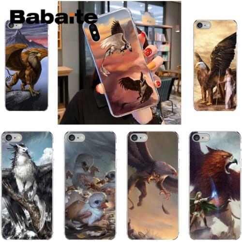 Babaite animal capa gryphon Phone Case coque cover for iPhone 12 8 7 6 6S Plus X XS MAX 5 5S SE XR 11 12 11pro promax shell Etui
