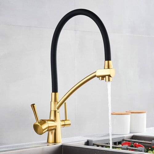 Filter Kitchen Faucet Tap 3 in 1 Purifier Kitchen Drinking Filter Water Crane Tap For Kitchen Mixer Tap Filtered Tap