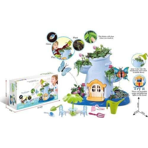 Play House Toys Kids Garden Toy Kit Durable Safe Pretend Play Set Educational Toys For Children Boys Girls