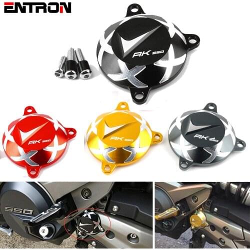 For KYMCO AK550 AK 550 2017-2019 Top Selling Motorcycle CNC Accessories high quality protective shaft front hole frame protector