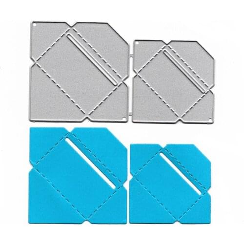 Envelope Metal Cutting Dies Scrapbooking Album Paper Metal Crafts Embossing Folders Making Template Greeting Card Die Cut