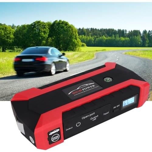 20000mAh Multi‑Functional Car Jump Starter 4 USB Charger Battery Power Bank US Plug EU Plug Polymer Lithium Battery Jump Starter