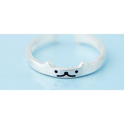 Fashion Female Cat Finger Rings For Women Lover Wedding Jewelry Party Trendy Statement Rings Wholesale
