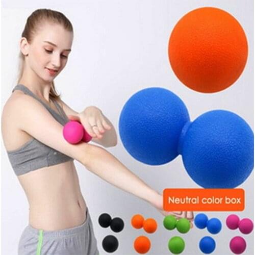 Hot Selling New Product Massage Lacrosse Double Single Ball For Neck Shoulder Body Yoga