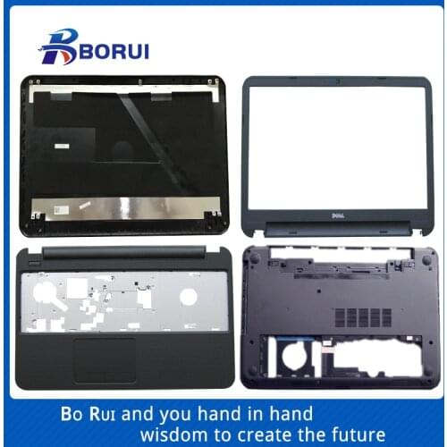 New Laptop LCD Back Cover/Front Bezel/Palmrest/Computer Bottom Case For Dell Inspiron 15 15R 3521 3537 2521 5521 Series 0XTFGD