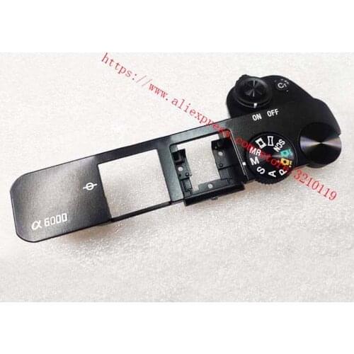 Original Top cover assy with mode wheel Repair parts for Sony ILCE-6000 A6000 camera free shipping
