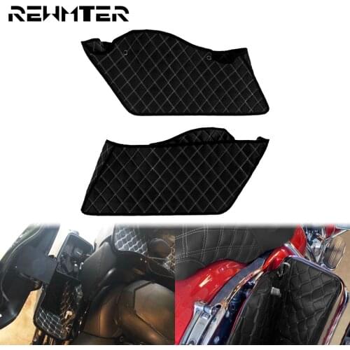 Motorcycle 2PCS Saddlebag Insert Liner Waterproof Thread Extended Bags For Harley Touring 2014-2021 Street Road Glide FLHR FLHT
