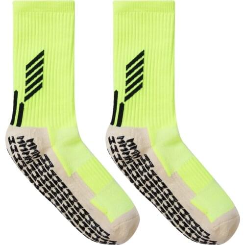 Anti-Slip Soccer Sports Socks Good Quality Cotton Men Sock Football Knee Above Long Socks 1 Pair