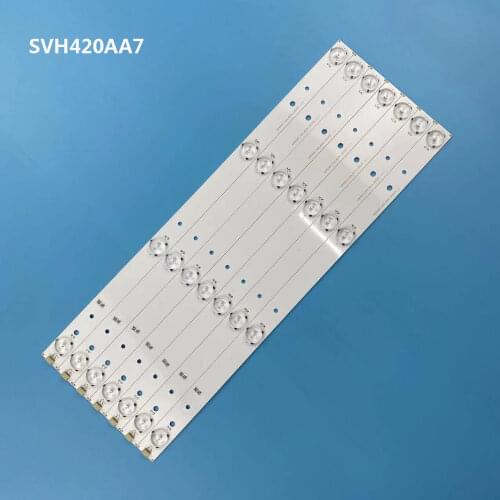 35PCS LED backlight strip SVH420AB2 SVH420AB4 SVH420AA7_4LED H43N5300UK H43M3000 H43MEC3050 LED43K300U 43H7C 43H7C2 LC-43N4000