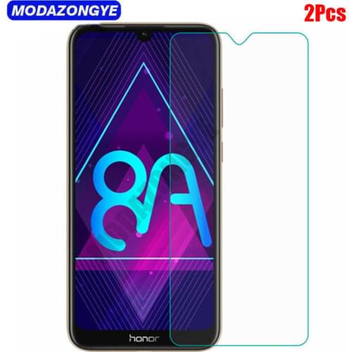 2 Pcs Tempered Glass Huawei Honor 8A Pro Screen Protector Huawei Honor 8A Pro JAT-L41 JAT L41 8 A Honor8A 8APro Protective Film