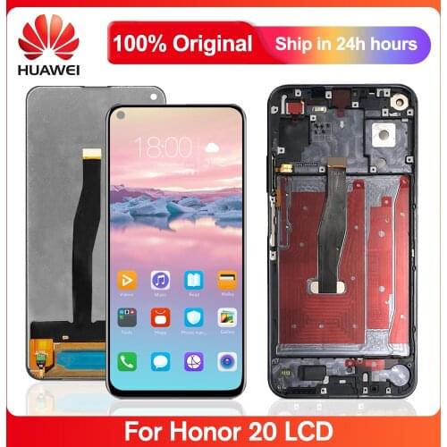 6.26'' Original Lcd For Huawei Honor 20 LCD Display Touch Screen Digitizer Parts For Huawei Honor 20 YAL-L21 YAL-AL00 YAL-TL00