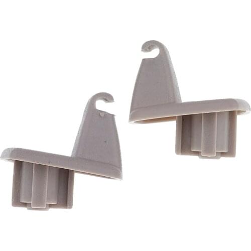 2X Car Part Sun Visor Hook Clip for 2005-2007 300 for
