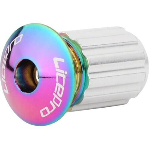 2Pcs Bike Lightweight Bar End Plugs Aluminum Road Bicycle Grip Anti-slip Firm Handlebar Caps Accessory Bike Bar End Plugs