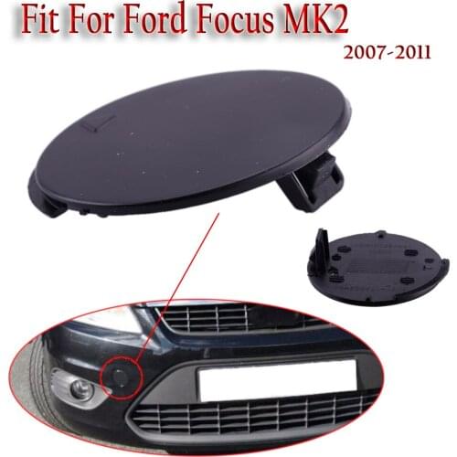 Car Black Front Bumper Tow Hook Cap Cover for FORD for FOCUS MK2 for C-Max 2007-2011 8M5117A989AA