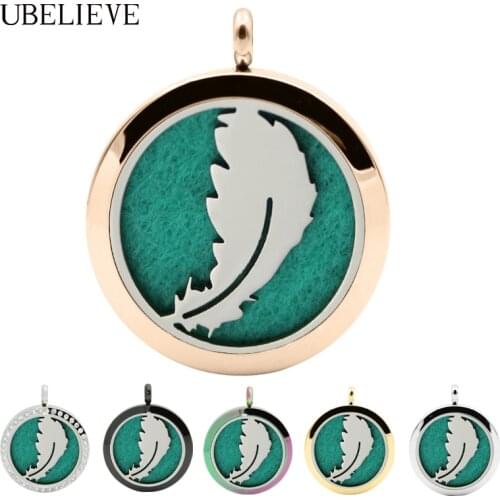 316L Stainless Steel Hollow Magnet 30MM Essential Oil Diffuser Locket Aromatherapy Jewelry Perfume Pendant With Pads