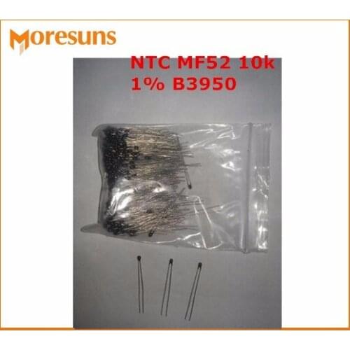 Free shiping 200pcs/lot NTC Sensor MF52 10k 1% B3950 in stock
