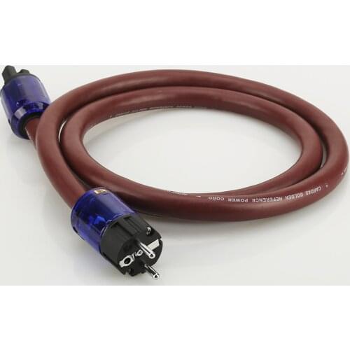 Free shipping CARDAS Golden Reference HiFi audio power cable with P-037E&C-037 EUR power connector