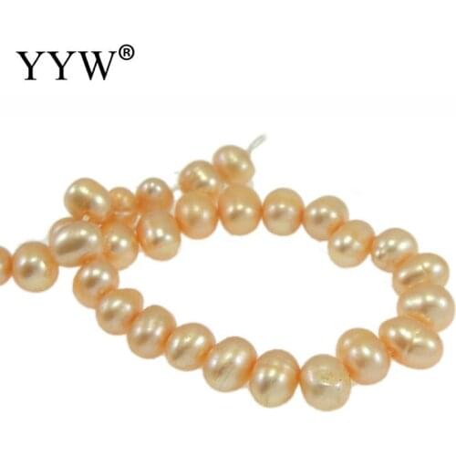 Wholesale pearls cultured baroque freshwater pearl beads 5-6mm 0.8mm 14.5 inch for jewelry making diy necklace bracelet jewelry