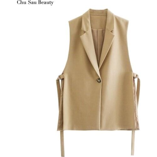 Женские осенние жилеты Chu Sau beauty China At AliExpress