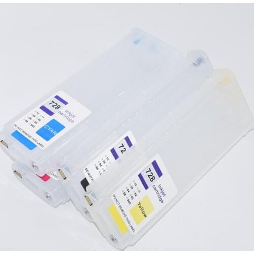 Large volume 280ML Inkjet cartridge with Auto reset chips for HP 510 plotter