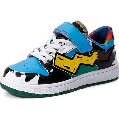 Children Shoes Boys Sneakers Kids Casual Shoes For Boys Shoes Girls Sneakers Leather Anti-slippery Fashion tenis infantil menino