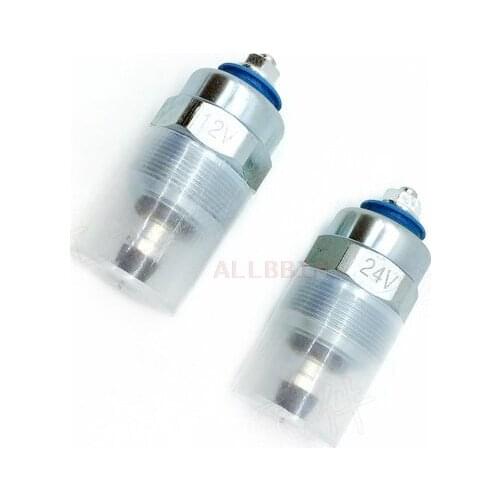 For Cummins XCMG LIUGONG CLG B3.3 Engine oil cut off solenoid valve Flameout switch 12V/24V excavator accessories