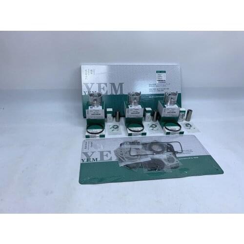 New Aftermaket Engine Part 3TN82 Overhual Kit With Cylinder Gaskets Set Piston Rings For Yanmar