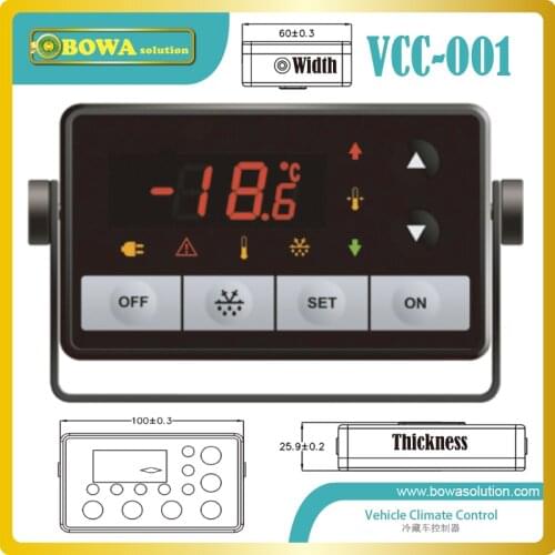 General climate control system designed for kinds of reefer van box/trucks(refrigerated trucks), refrigerated trailers, bus AC