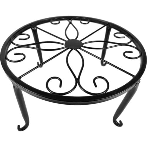 Flower Pot Stand Plant Stands Floor-standing 3pcs Iron Living Room Corner Balcony And Bedroom Strong Durable Single Layer Holder