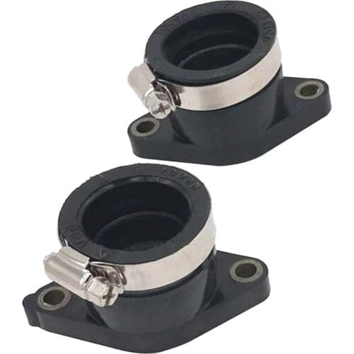 Corrosion Resistance Vacuum Port Motorcycle Carburetor Intake Manifold Fits for Yamaha TT 350 XT 350