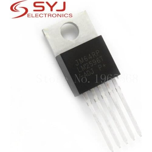 10pcs/lot LM2596T-ADJ LM2596 LM2596T Voltage Regulators - Switng Regulators 150 KHZ 3A EP-DOWN VLTG REG TO-220-5 In Stock