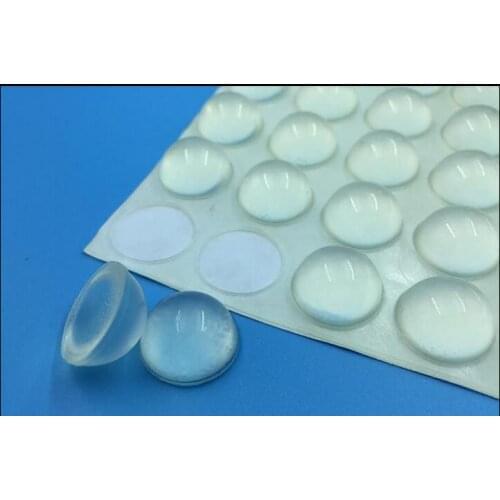 6x2mm 8*2.5 8*3 9*4 10*2 10*3 16*8 16*10MM anti-skid Anti-collision silicone particles Protective MATS 3M glue self-adhesive