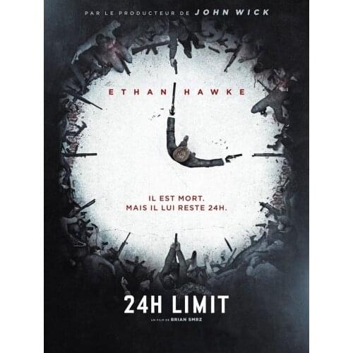 Home Decor 14 Hours to Live Sci-Fi Thriller Movie-Silk Art Poster Wall Sicker Decoration Gift