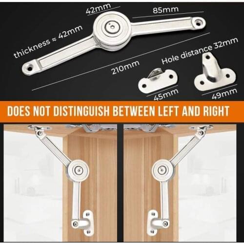 Cabinet Door Arbitrary Stop Support Bar High-end Cabinet lever Alloy Activities Support Door Rod Furniture Aardware Accessories