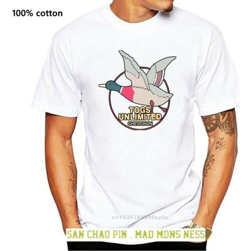 Men T Shirt Togs Unlimited Chevignon Duck Logo S Cotton Casual O Neck Shirt Funny T Shirt Novelty Tshirt Women 011969