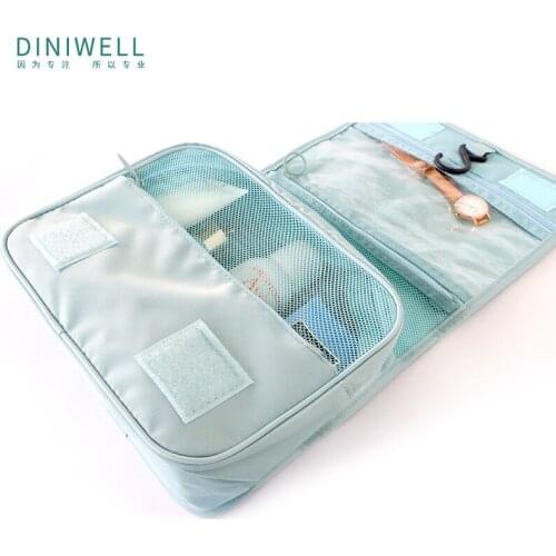 The new twill hook travel storage large-capacity waterproof storage bag makeup wash bag # bag organizer reusable #00