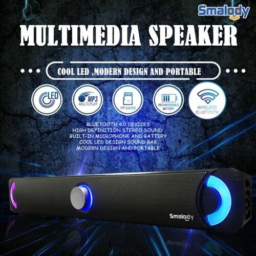 Portable Bluetooth Speaker Portable Wireless Loudspeaker Sound System 10W Stereo Music Surround Soundbar Home Theater Speakers