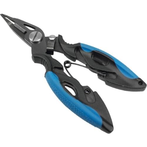 Stainless Steel Fishing Pliers Scissors Line Cutter Braid Cutter Hook Remover Outdoor Tackle Tool Accessories