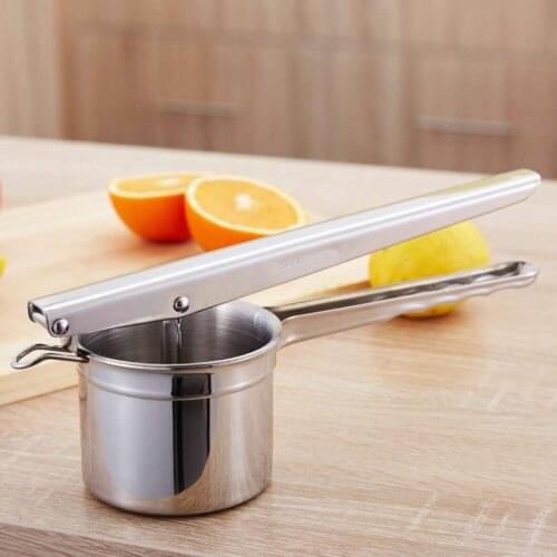 Juicer Creative stainless steel juicer potato chips pressure lemon pressure manual juicer suitable for kitchen juicing 3
