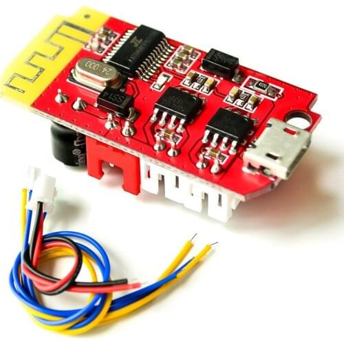 CT14 Micro 4.2 Stereo Bluetooth Power Amplifier Board Module 5VF 5W+5W Mini with Charging Port for refitting the idle sound box