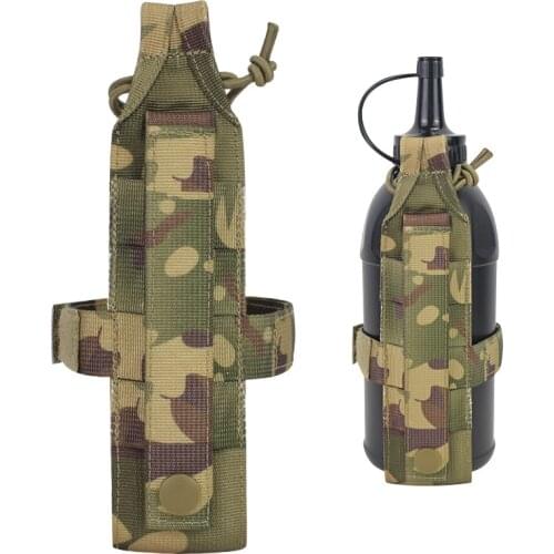 Tactical Molle multi-function water bottle bag nylon Sports Bottles Holder Kettle Pouches Hiking Camping Bottle Bag