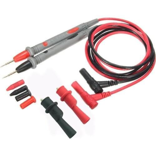 1000V 20A Probe Test Leads with Alligator Clips Clamps Multi Meter Cable Wire Tester for Digital Multimeter Tester IC Pin Tool