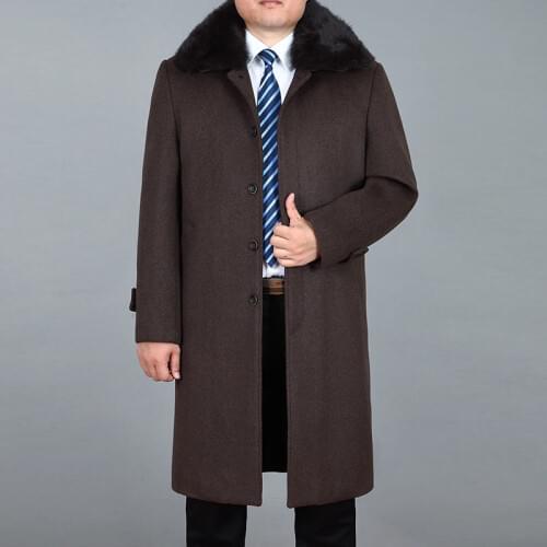 TIDENOVEL Mens Cashmere Coats
