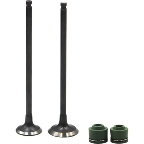 Motorcycle Intake Exhaust Valve Stem Kit for Yamaha FZR250R 1989-1994 FZX250 ZEAL250 1991-1992 FZR250 FZR FZX ZEAL 250 R