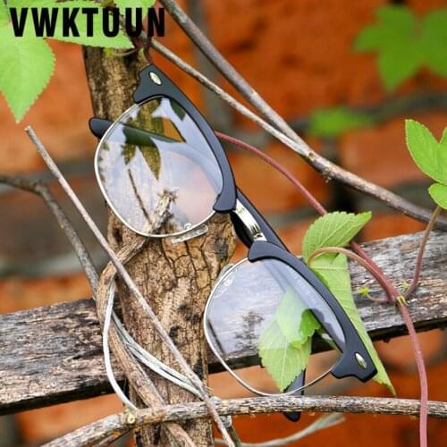 VWKTUUN New Eyeglasses Frames Square Anti Blue Light Glasses Women Optical Glasses Frame Men Reading Eyewear Computer Glasses