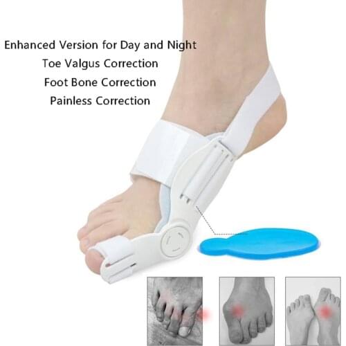 1/2PCS Toes Eversion Device Hallux Valgus Pro Orthopedic Braces Toe Correction Feet Care Corrector Thumb Big Bone Orthotics