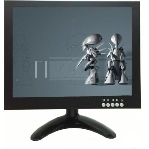 10-inch LCD monitor Metal HD screen Video display monitor screen HDMI/VGA interface